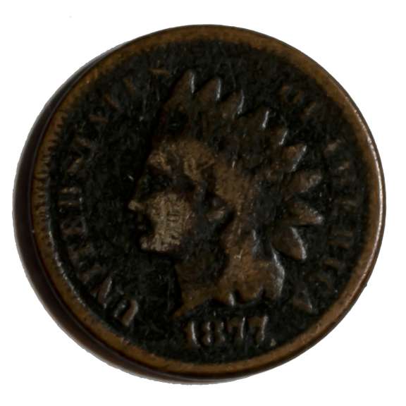 1877 Key Indian Head Cent