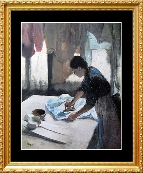 Edgar Degas, Woman Ironing