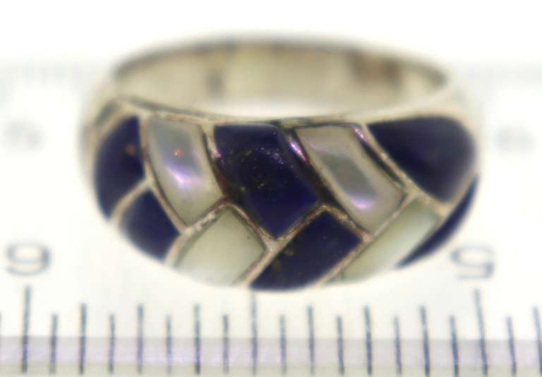 Sterlimg Silver Lapis Ring