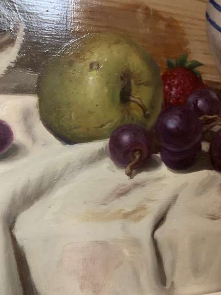 Delft Pitcher Still Life Painting