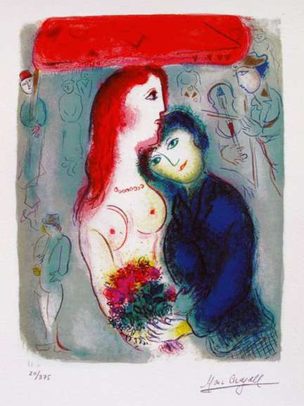 Limited Edition Marc Chagall Chupa