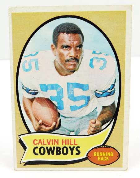 1970 Calvin Hill, Cowboys Topps Football Card