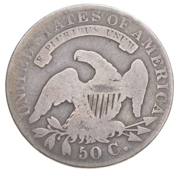 1833 Capped Bust Half Dollar