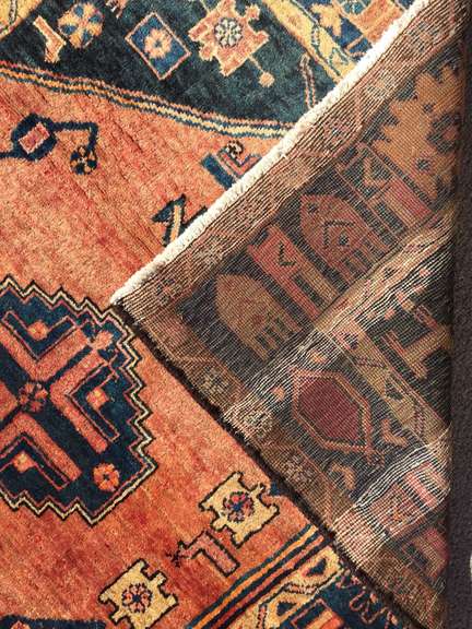 Fabulous Handmade1950s Vintage Persian Ferahan Rug