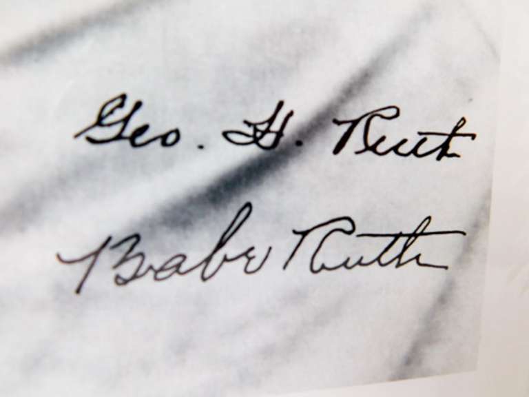 Black & White Signed Photo Prints - Williams & Ruth w/COA