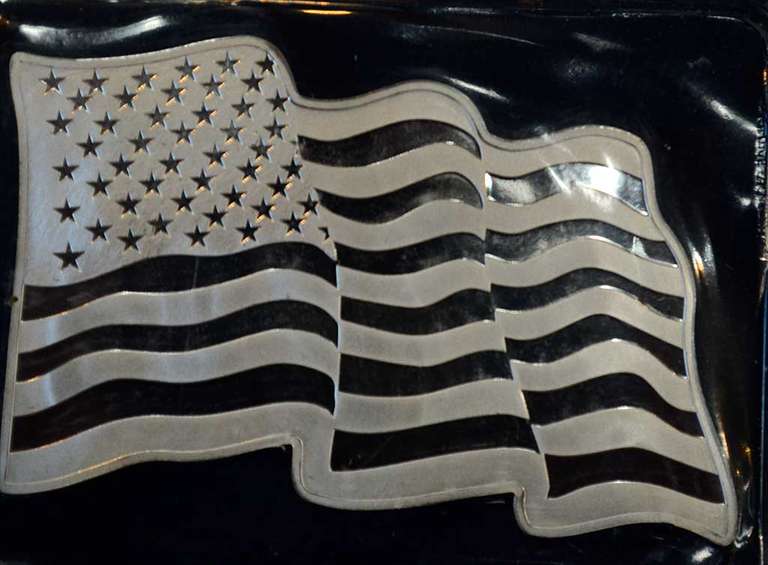 American Flag 1 OZ Silver Bar