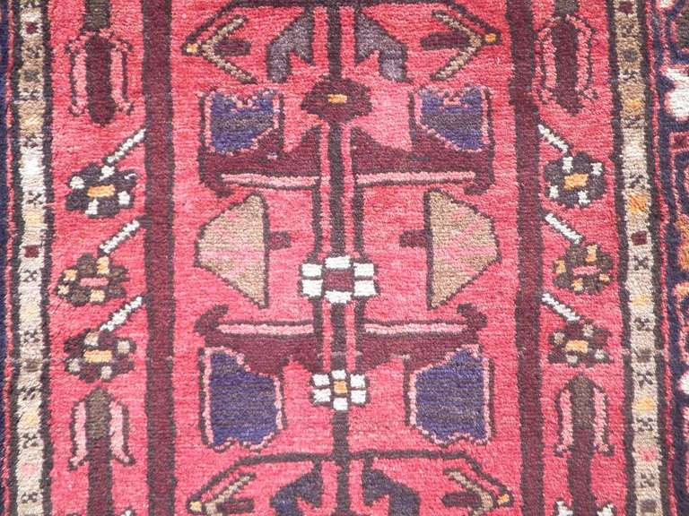 Semi Antique Persian Hamedan 2.6x9.8