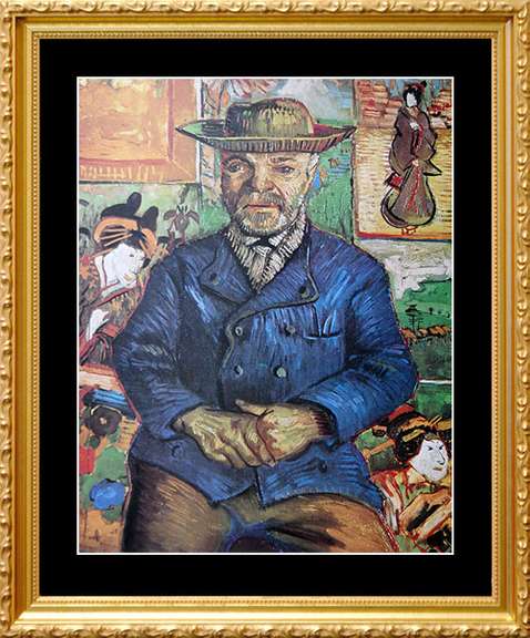 Vincent Van Gogh, Portrait Of Pere Tanguy