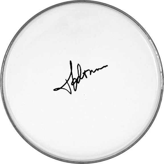 Madonna Signed Facsimile Clear Drumhead