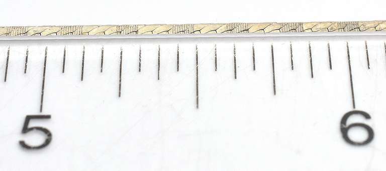 Sterling Silver  Herring Bone Neckless