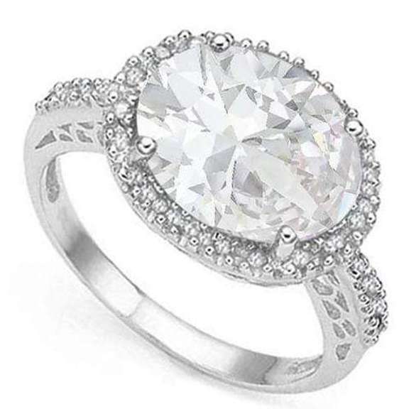 White Topaz Pendant in Sterling Silver
