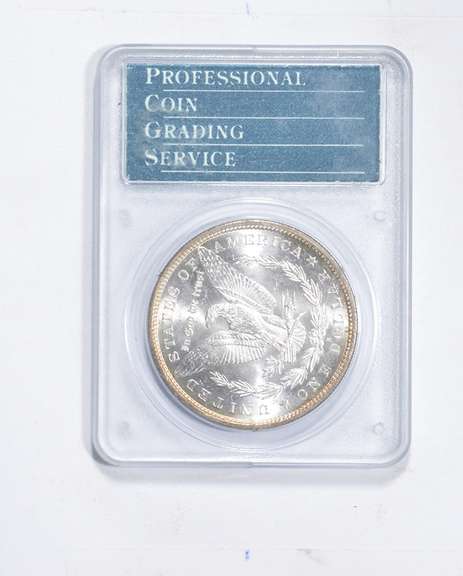 MS64 1880-S Morgan Silver Dollar - CAC - Graded PCGS