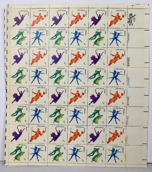 $156.60 Face Value In Mint 13 Cent US Sheets