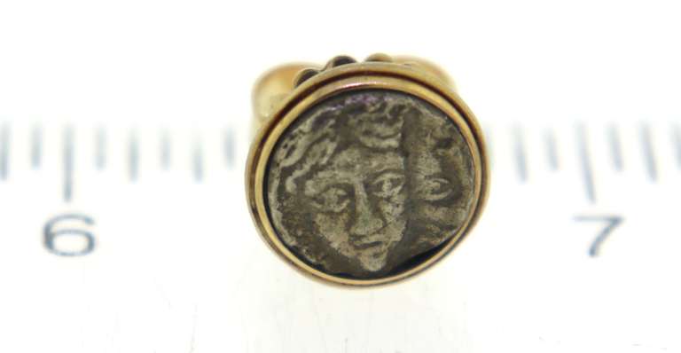 Beautiful Silver & Gold Coin Earrings
