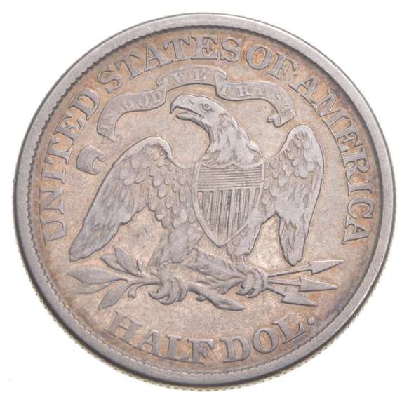 1874 Seated Liberty Half Dollar