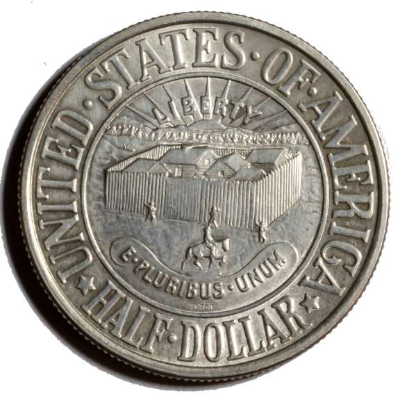 1936 York Frosty White BU Comm Half