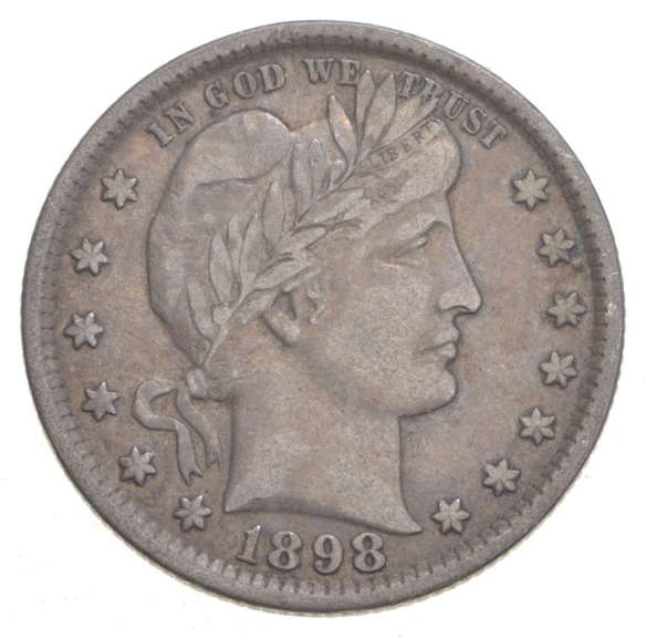 1898 Barber Quarter