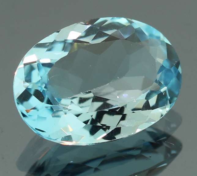 High fire 5.63ct VS Swiss blue Topaz