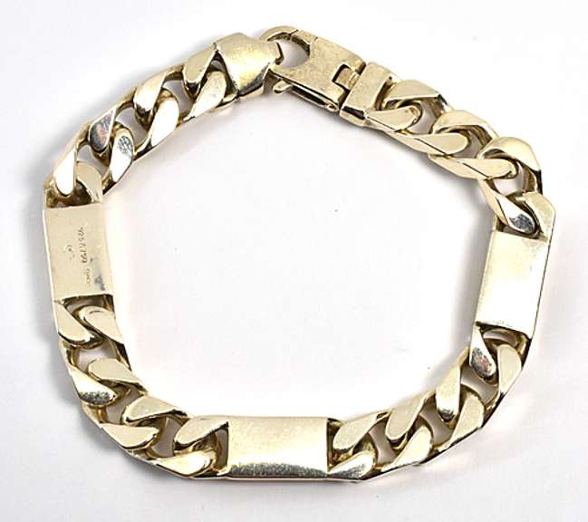 Sterling & 18k Link Bracelet