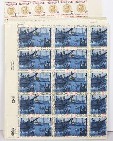 $ 199.76 Face Value In Mint 8 Cent US Comm Sheets
