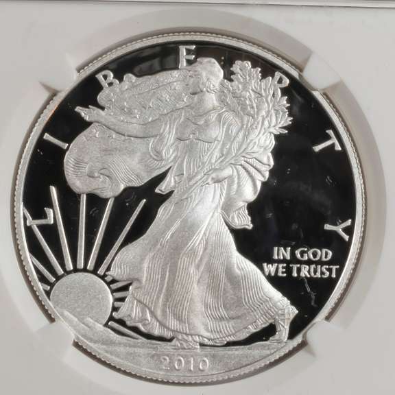 2010 W Proof NGC 70 Ultra Cameo Silver Eagle