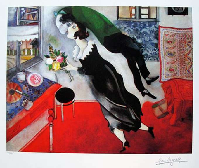 Limited Edition Marc Chagall Birthday