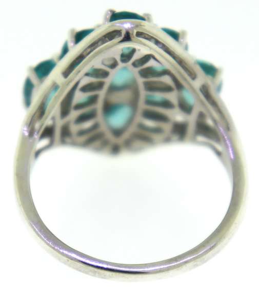 Sterling Silver Blue Topaz Ring