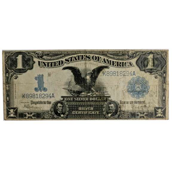 1899 $1 Black Eagle Silver Certificate