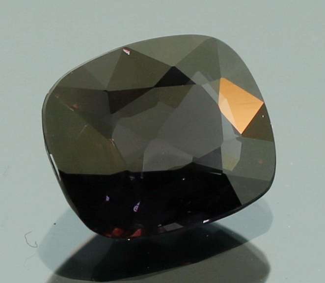 Elegant 2.38ct untreated black violet Spinel