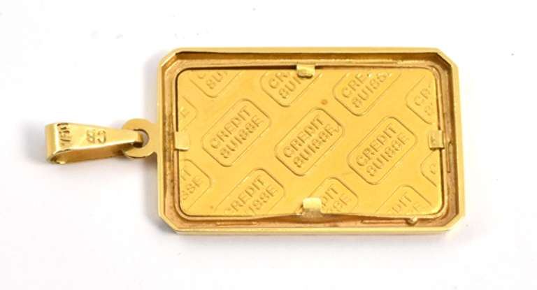 Credit Suisse 2.5 Gram Pendant