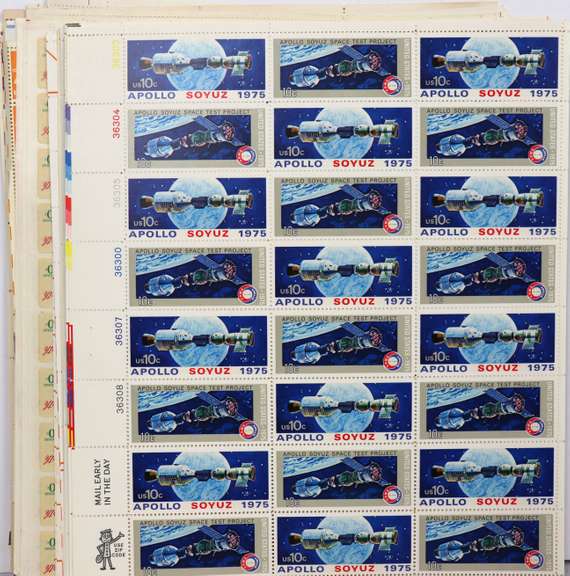 $ 176.20 Face Value In Mint 10 Cent US Comm Sheets