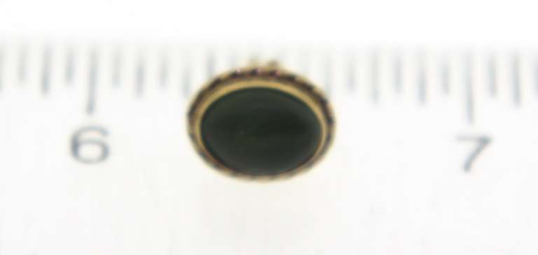 Pretty Green Jade Stud Earrings