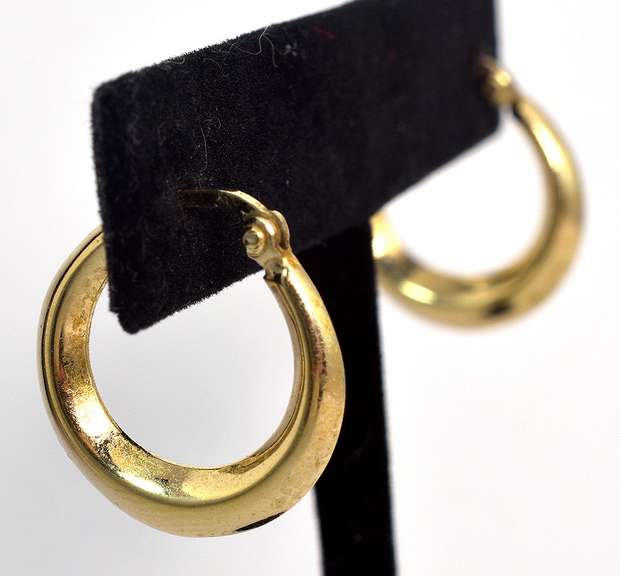 Sterling Silver Vermeil Earrings
