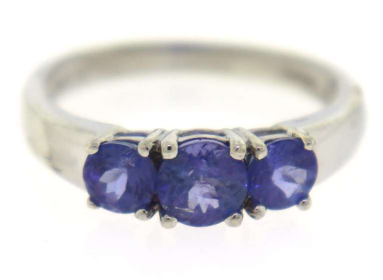 Sterling Silver Tanzanite Ring