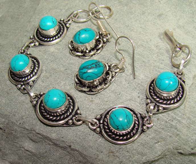 Exceptional Large Natural Stone Ethnic Handcrafted Set