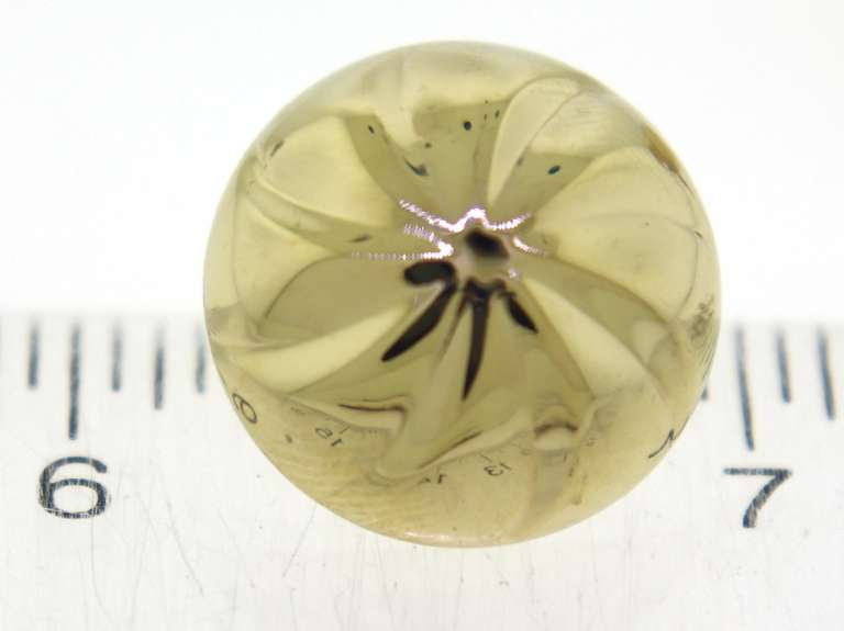 Favorite Yellow Gold Domed Floral Disc Earrings
