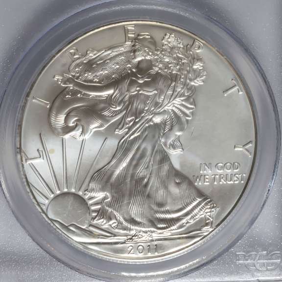 2011 S Silver Eagle PCGS MS 69 First Strike