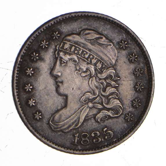 1835 Capped Bust Half Dime - Sharp
