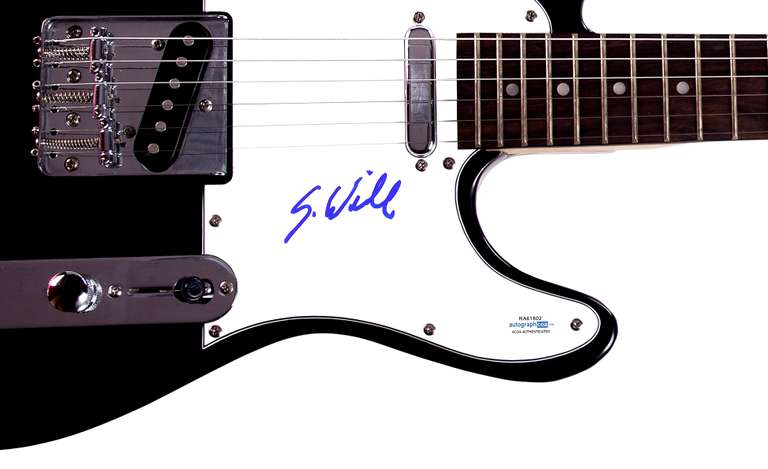 Scott Weiland Autographed Guitar