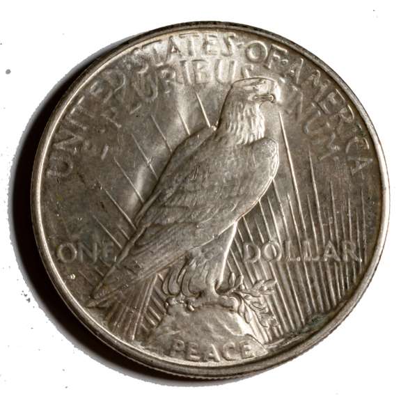 Choice Uncirculated I934 D Peace Dollar