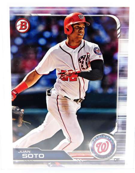 Juan Soto 2019 Topps Rookie Baseball Card