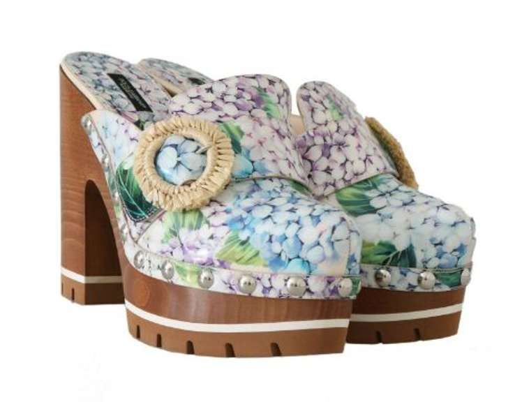DOLCE & GABBANA  Mules Ortensia Zoccolo Platform