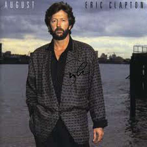 Eric Clapton Signed Facsimile August Record Album