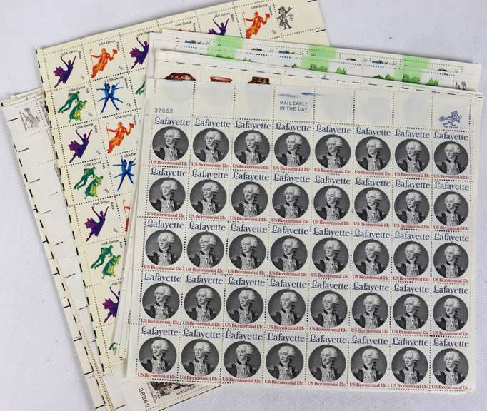 $156.60 Face Value In Mint 13 Cent US Sheets