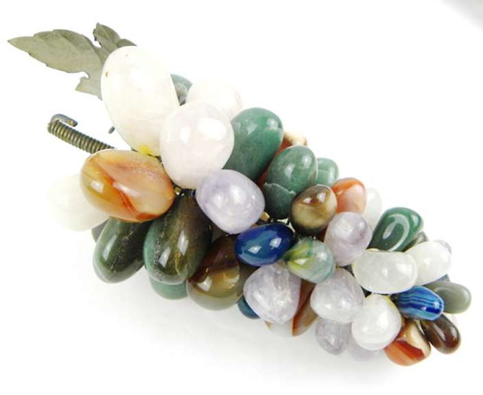 Vintage Gemstone Grape Cluster