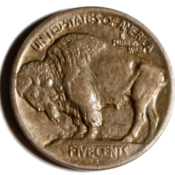 1913 S Type 1 Near Unc Buffalo Nickel