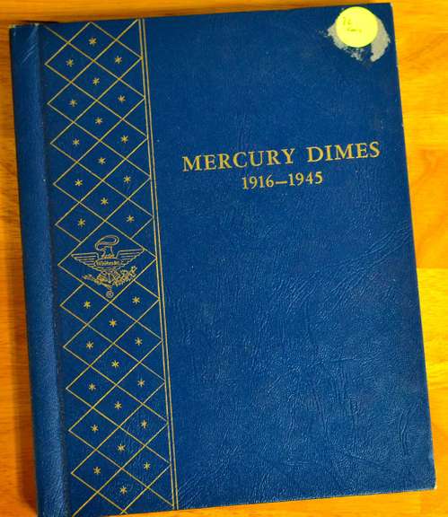 Mercury Dime set no Key dates,1916d,1921,1921d, 1942 over 1941.