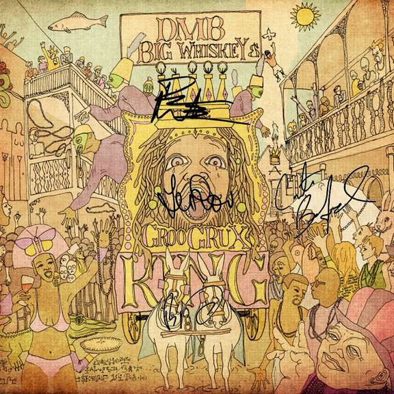 The Dave Matthews Band Signed Facsimile Big Whiskey Record Album