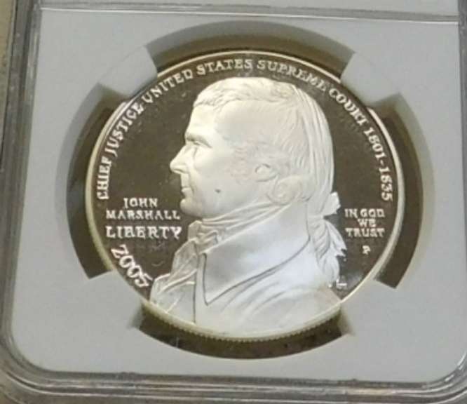 2005-P Marshall  Sil PRF Dol NGC PF69UC