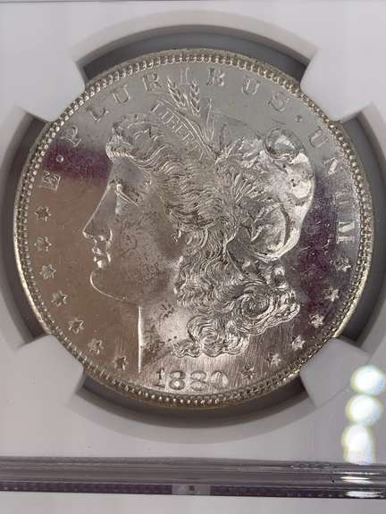 MS64* STAR 1880-S Morgan Silver Dollar